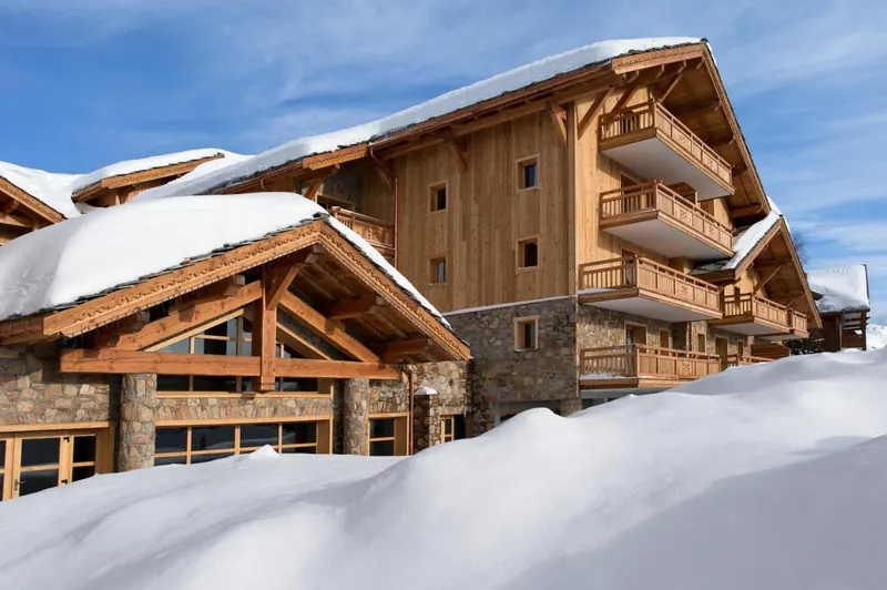 Le Cristal de l'Alpe zimą